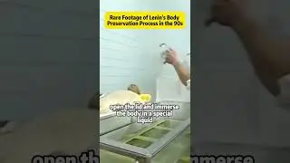 Rare Footage of Lenin's Body Preservation Process in the 90s#Lenin #Stalin #Soviet #Communism