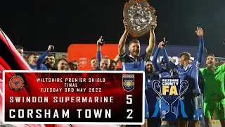 Swindon Supermarine FC 5 V 2 Corsham Town FC | Wiltshire Premier Shield Match Highlights