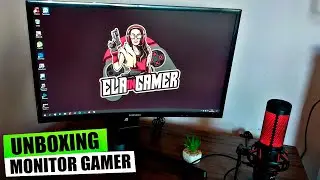 📦 Unboxing - Monitor Gamer Qled 24