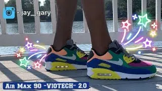 NIKE AIR MAX 90 &ldquo;VIOTECH&rdquo; 2.0 REVIEW & ON FEET!!!!