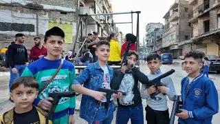 Aleppo, Eid Al-Fitr in Sukkary, Walking Tour| حلب, السكري