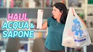 HAUL ACQUA e SAPONE 🧼 QUANTO HO SPESO?? 💸