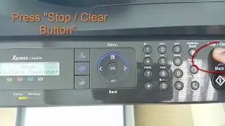How to put Samsung Xpress C460FW printer in 