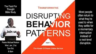 DISRUPTING BEHAVIOR PATTERNS - Part 1 (1)