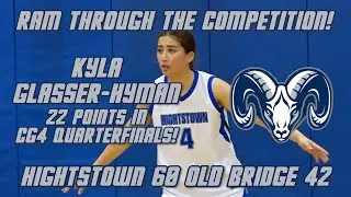 Hightstown 60 Old Bridge 42 | CG4 Quarterfinal | Girls Basketball highlights