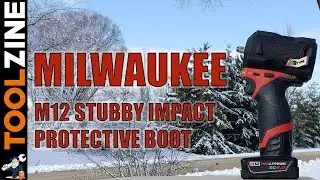 Защитный ботинок Milwaukee M12 Stubby Impact 49-16-2554 Установка 1/2 и 3/8 дюйма