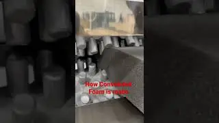 Have you seen how bumpy convoluted foam is cut? #packaging #packagingsolution #corygated