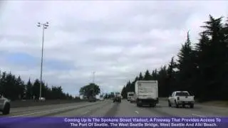 I-5 North (WA), Seattle, I-405 South To WA 520, Exit 153 To Exit 168B