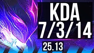 ORIANNA vs ZED (MID) | 7/3/14 | KR Master | 25.13