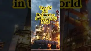 Top 07 oil refineries in the World 2024 🌍😍😱💰 #shorts #oil #refineries #intheworld #top #toplists