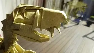 Origami T-REX Skeleton, Issei Yoshino
