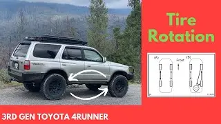 Toyota 4Runner - Tire Rotation - How To Rotate Tires On Toyota Truck