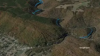 Cumberland Trail - Piney River Segment Flyover