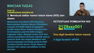 TATA USAHA SEKOLAH pembahasan lengkap ( bagian 4 ) TUPOKSI BAGIAN KESISWAAN