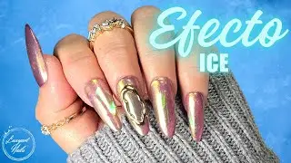 U&ntilde;as Efecto Ice 🧊💅 En menos de 5 minutos 🎉