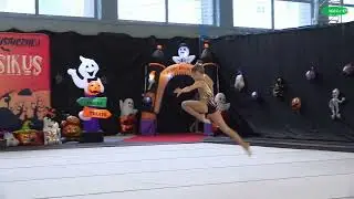 ANNA PETRUS STUDIO GWIAZD MYSŁOWICE 2016 1 START WA Cukierek albo Psikus Gimnastyka Artystyczna