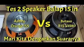 Ashley Orange 155 Vs Betavo B15-V1580 Tes Dari Hp Langsung Ke Power Ashley G2000