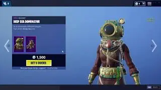 Fortnite Item Shop Febuary21/2019 New Deep Sea Set
