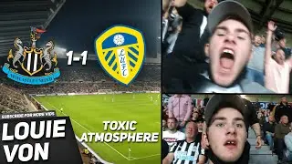 TOXIC!!! | NEWCASTLE UNITED VS LEEDS UNITED VLOG! 1-1 #bruceout #ashleyout