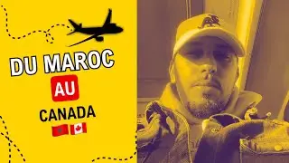 كيفاش دازت الرحلة من المغرب لكنداVol Maroc  Canada 🇲🇦🇨🇦Voyage Casablaca to Edmonton