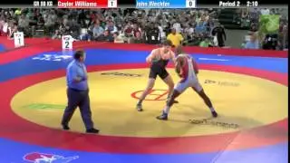 98 KG Finals - Caylor Williams (Army WCAP) vs. John Wechter (Minnesota Storm)