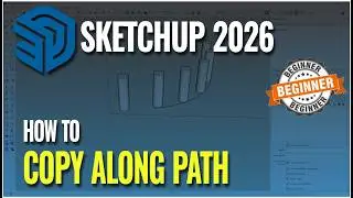 How To Copy Along Path In Sketchup 2026