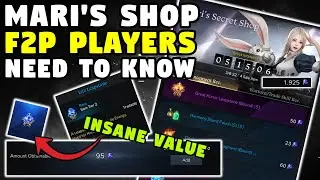 Before It's Too Late! F2P PLAYERS MUST KNOW How To Use MARI'S SHOP! | INSANE Value! - Lost Ark