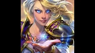 Jaina the Frost Mage. Warmup pepega positioning