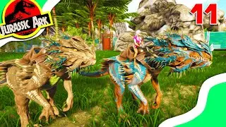 JE CAPTURE UN COUPLE DE VELONASAURE! #11🍀JURASSIC ARK - ARK SURVIVAL EVOLVED FR