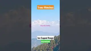 Trans Himalaya Range #trekkingvlogs #shorts #viral #gk #shortsyoutube #viralvideo #uttarakhand #hill