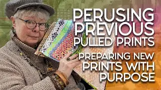 🔵 Perusing the Previous Pulled Prints and Preparing New Prints with Purpose!