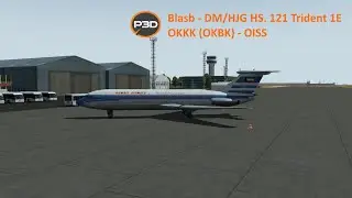 DM/HJG HS.121 Trident 1E | Prepar3d V5.4 | OKKK (OKBK) to OISS