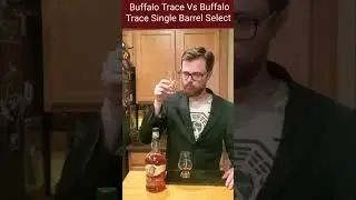 Buffalo Trace Vs Buffalo Trace Single Barrel Select #shorts #whiskeyreview #buffalotrace #bourbon
