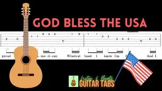 Lee Greenwood- God Bless the USA GUITAR TAB