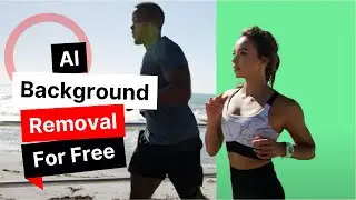 How I magic erased video background with AI for FREE!