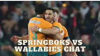The Rugby Championship round 1: Springboks vs Wallabies chat