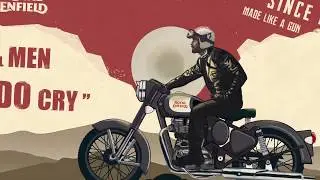 ROYAL ENFIELD FAN MADE MOTION POSTER