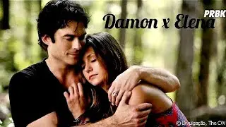 Damon x Elena - Delena - The Vampire Diaries - Bheegi Si Bhaagi Si//hindi song