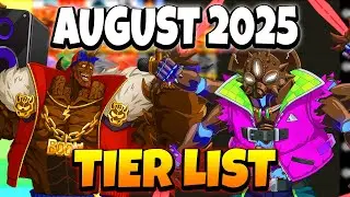 August 2025 Tierlist! | One Punch Man The Strongest South East Asia!