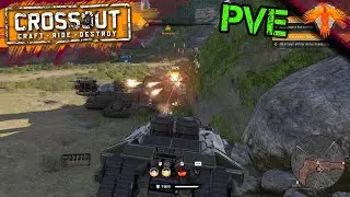 Crossout PvE Multiplayer Gameplay 2022 - PvE Battles 157 - No Commentary