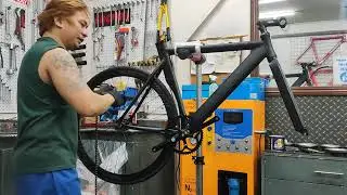 CELT DS AERO Custom Fixie Build #DocRobert #jrspeed #celtdsaero #fixie #bike #bikelife