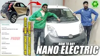 How to buy NANO ELECTRIC CAR now | Jeyam NEO ELECTRIC Production car + more electric cars @ low cost