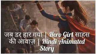 जब डर हार गया | Hero Girl साहस की आवाज़ | Hindi Animated Story