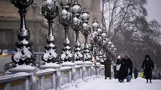 Hundreds of flights cancelled across Western Europe as Storm Goretti brings heavy snowfall and ice