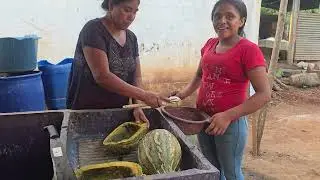 Maribel Enseña A Brenda Hacer Calabaza En Miel, | Como Conoces Esta Comida