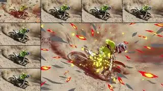 Fire Seamless Transitions Burning Action Cuts Ember Overlay Pack