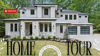 Inside a $2.2M Modern Luxury Home in Sandy Springs, GA  | Timeless Design Meets New Construction 