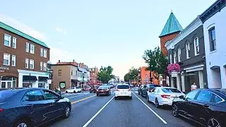 Driving Downtown Through Vibrant Washington DC Streets | City Driving Tour