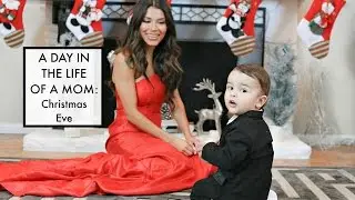 A DAY IN THE LIFE OF A SINGLE MOM | Christmas Eve vlog