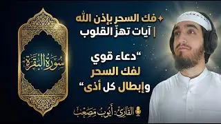 د عاء فكّ السحر فورًا بإذن الله |  بصوت القارئ أيوب مصعب
